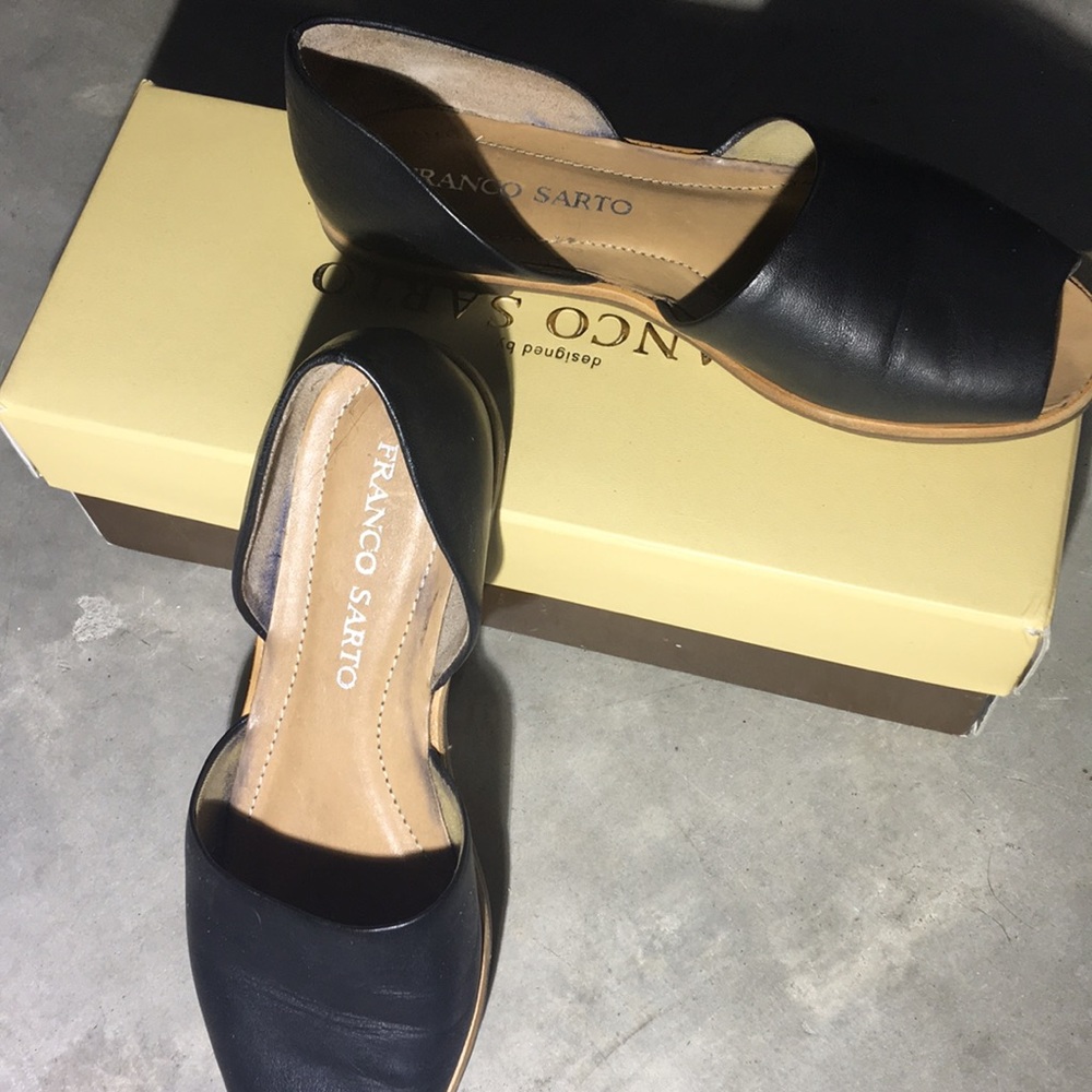 Franco Sarto Slip-on Leather Shoes